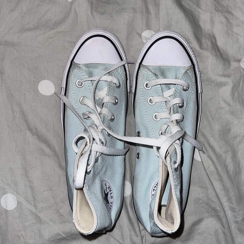 Like new converse high tops